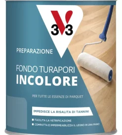 V33 Fondo turapori parquet, incolore  - 0,75 litri Discount