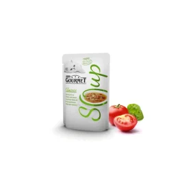 Alimenti Umido Gatto-Gourmet soup con tonno & verdure - 40 grammi.