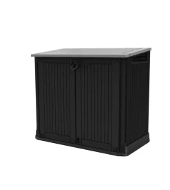 Keter - portattrezzi multiuso in resina "store it out midi" - 880 lt 132x71,5x113,50 cm nero Sale