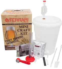 FerrariGroup Kit birra artigianale base mini craft con fermentatore da 13,5 litri - ferrari group Sale