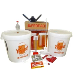 FerrariGroup Kit birra artigianale ferrari group "lux" con doppio fermentatore da 32 litri Clearance