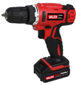 Valex Kit valigetta trapano avvitatore a batteria "family-tech 218" 2 batterie 18v 0,80ah Online