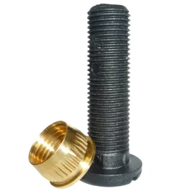 Idro-Bric Aeratori-Kit vitone plastica nero + inserto ottone