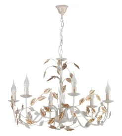 Onli Lampadario 6 luci "collana" avorio e14 Hot