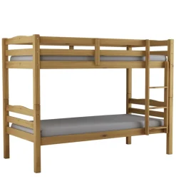 BellaHome Letto a castello "marsiglia" in pino massello miele 202x98x150 cm Online