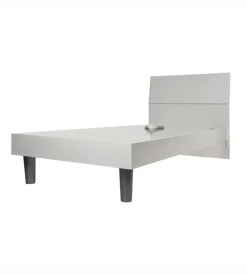 Letto singolo "giotto" bianco 89,5x205x88 cm Outlet