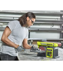 Ryobi Levigatrice a nastro e disco elettrica "rbds4601g" 375 w