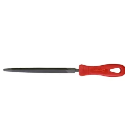 Lima triangolare bastarda taglio 2 l. 125 mm.