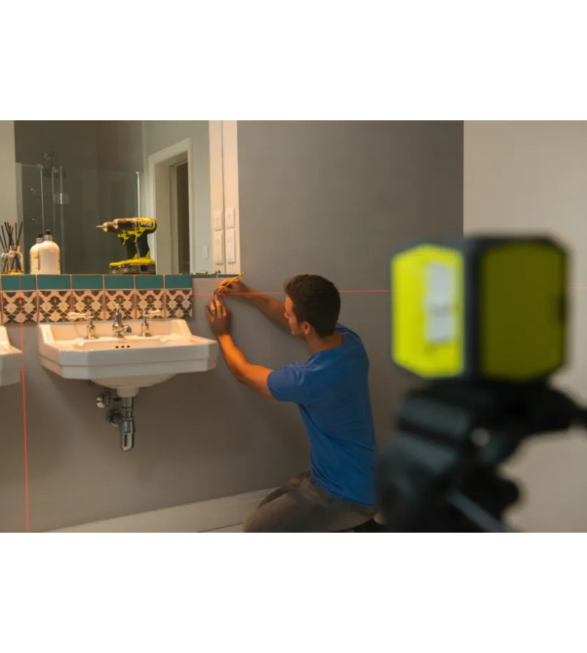 Ryobi Strumenti Di Misurazione-Livella laser rosso a 2 linee rbcllr1 -