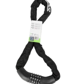 Sparco Lucchetto a catena per bicicletta nero con combinazione