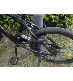 Sparco Lucchetto a catena per bicicletta nero con combinazione