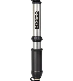 Sparco Mini pompa per bicicletta in alluminio grigio Best