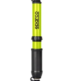 Sparco Bici-Mini pompa per bicicletta in alluminio gialla