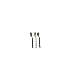 Mini spazzole metalliche 3 pz. Outlet