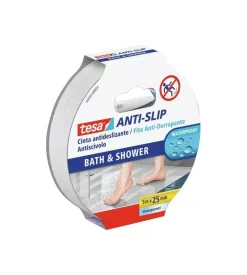 Nastri Vari-Nastro antiscivolo anti-slip per bagno e doccia, 25 mm x 5 mt - tesa