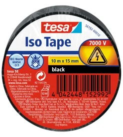 Tesa Nastro in tela plastificato - xp perfect - rosso