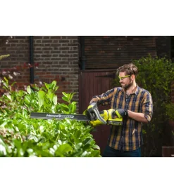 Outlet - usato per prova - tagliasiepi a batteria ryobi "rht36b61r" solo corpo macchina lama 60 cm Discount