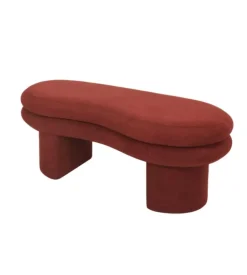 BellaHome Panca "onda" mattone 106x43x43 cm Best