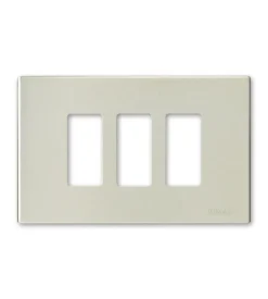Placca 3m alluminio scatto oro 8000 - vimar. Best