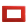 Placca 3p colors corallo matix am4803crd - bticino. New