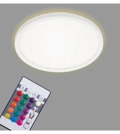 Plafoniera led con retroilluminazione con telecomando ø 29,3 cm, 1850 lm Discount