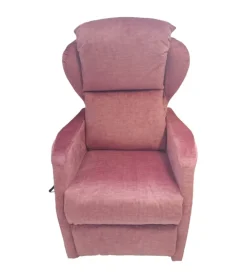 Poltrona "jolly 2" con recliner e alzata elettrica in tessuto mattone, 75x85x108 cm Clearance