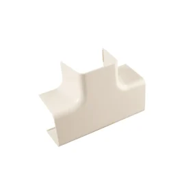 Poly Pool Tubi E Canaline-- 1 giunto a t per canale "80 mm x 60 mm" avorio