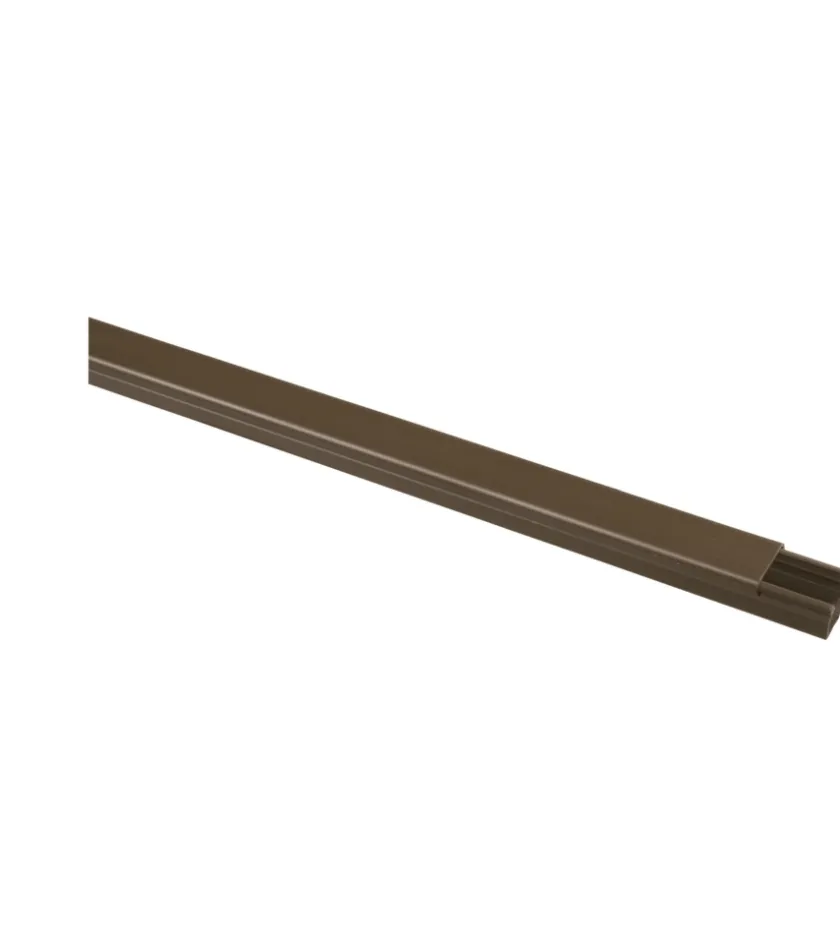 Poly Pool Tubi E Canaline-- 2 m canale portacavo 20 mm x 15 mm marrone