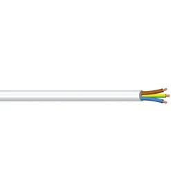 Poly Pool - 10 m cavo h03vv-f 3 x 0,75 mm² bianco Online