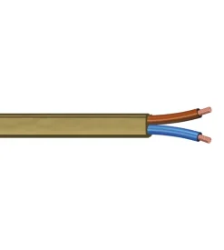 Poly Pool - 10 m cavo h03vvh2-f 2 x 0,75 mm² oro Best