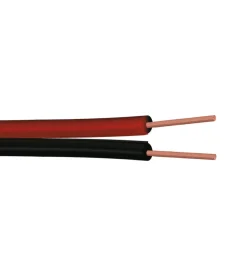 Poly Pool - 1 m cavo polarizzato 2 x 0,75 mm² rosso / nero Sale