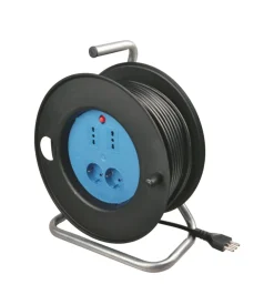 Poly Pool - avvolgicavo "mini" 50 m con 2 prese bivalenti 2 p30 Outlet