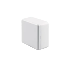 Poly Pool Tubi E Canaline-- scatola di derivazione da parete per canali 67 mm x 67 mm x 32 mm bianca