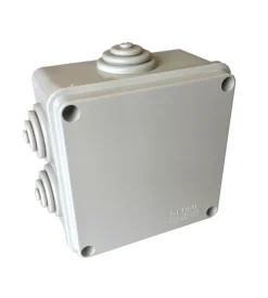 Poly Pool - scatola di derivazione da parete con passacavi 100 x 100 x 50 mm ip55 grigia Outlet