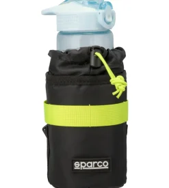 Sparco Porta borraccia per bicicletta in microfibra , 12x8x8 cm Clearance