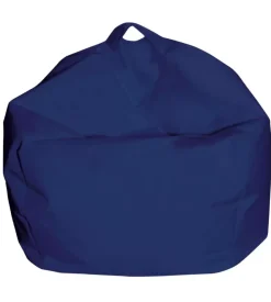 Pouf armonia "comodone" in nylon blu 65x65x62 cm Clearance