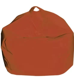 Pouf armonia "comodone" in nylon arancione 65x65x62 cm Discount