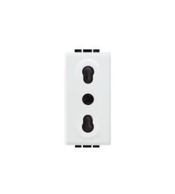 Presa 2p+t 10a/16a 250v light - bticino. New