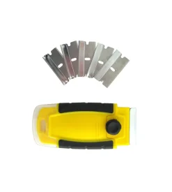 Utensili Edili-Raschietto bimateriale 5 lame ricambio