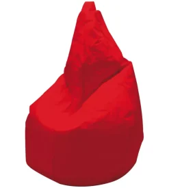 Poltrone E Pouf-Sacco armonia "comodone" rosso, 80x80x120 cm