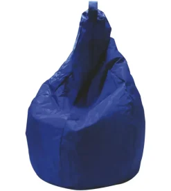 Poltrone E Pouf-Sacco armonia"comodone" blu 80x80x120 cm