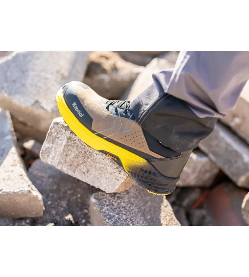 Kapriol Scarpa antinfortunistica "dune micro" giallo tg 43