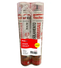 Fischer Schiuma universale poliuretanica 2x750 ml Clearance