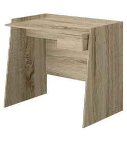 Scrivania con piano estraibile colore rovere armonia 90x45x74 cm Online