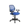 Sedia da ufficio blu "smart2" con braccioli, 57x56x88-100 cm Best