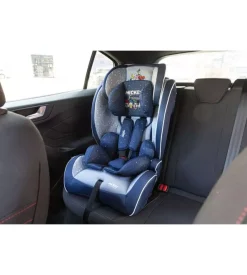 Seggiolino auto disney "mickey mouse" per bambini con altezza da 76 a 150 cm, ece r129 Sale
