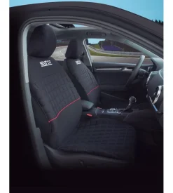 Sparco Auto Interno-Set universale  spc1042 coprisedili auto completo nero/rosso