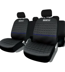 Sparco Set universale spc1042 coprisedili auto completo nero/blu Discount