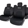 Sparco Auto Interno-Set universale sps402 coprisedili auto completo nero 3mm
