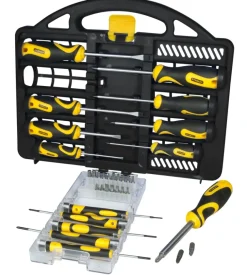 Stanley Cacciaviti-Set valigetta "sthto-62141" completa di 34 pezzi